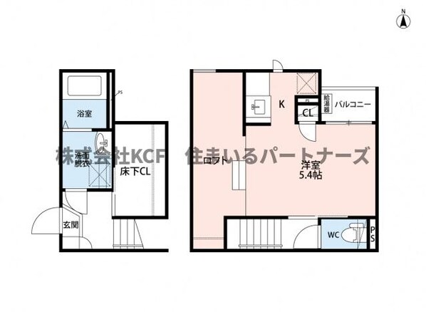 CB久留米シニフィアンの物件間取画像